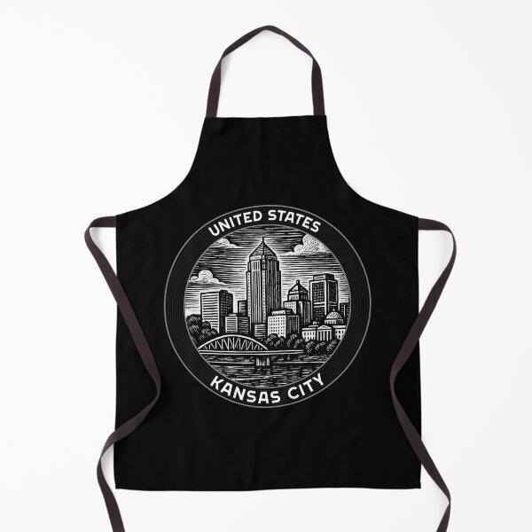 Item preview, Kansas City USA Linocut Style designed and sold by Thistle-TShop.