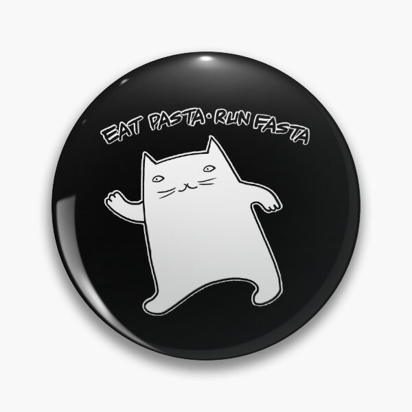 Item preview, Eat pasta run fasta designed and sold by eri-morie.
