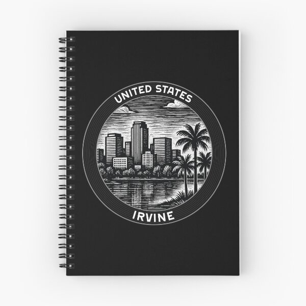 Item preview, Irvine USA Linocut Style  designed and sold by Thistle-TShop.
