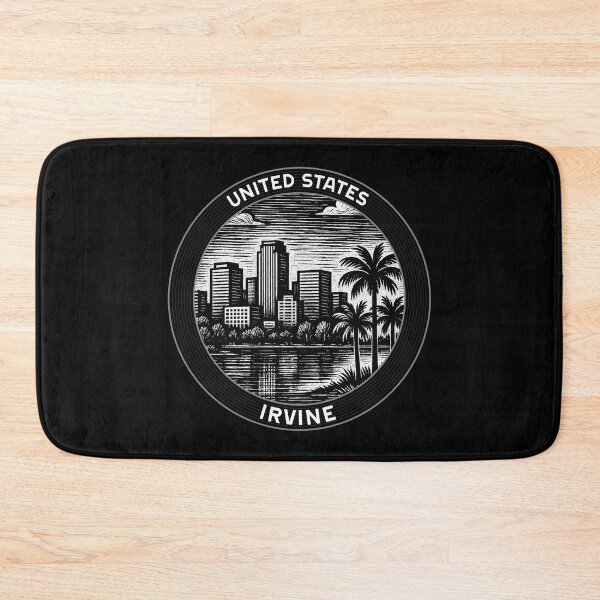 Item preview, Irvine USA Linocut Style  designed and sold by Thistle-TShop.