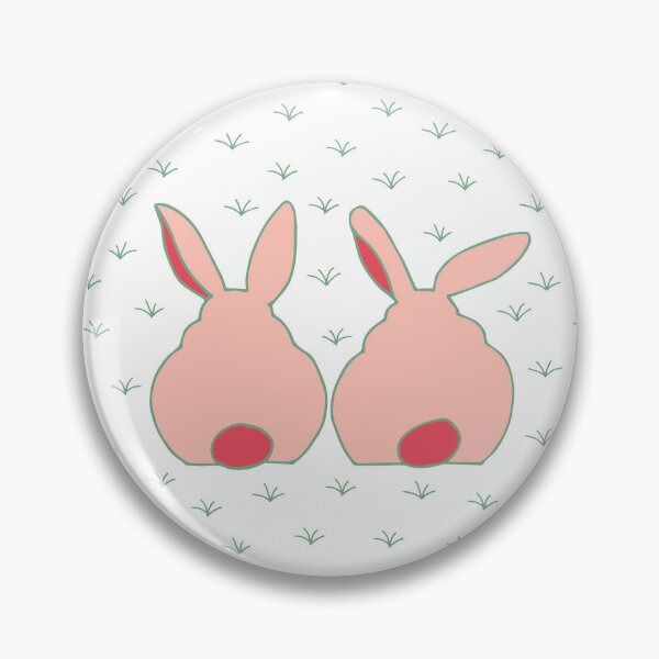 Item preview, Spring Bunny on White - Soft Cottage Easter Pattern designed and sold by colorofmagic.