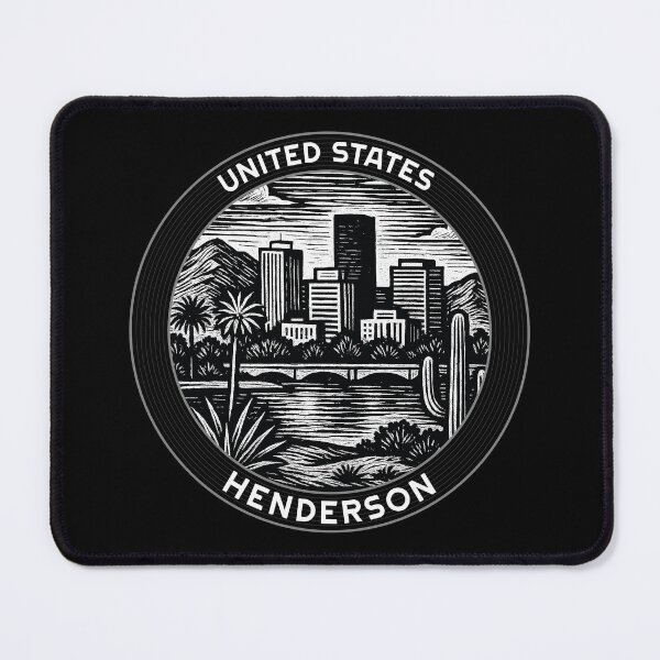 Item preview, Henderson USA Linocut Style  designed and sold by Thistle-TShop.