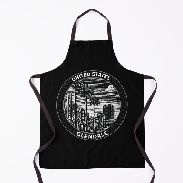 Item preview, Glendale USA Linocut Style  designed and sold by Thistle-TShop.