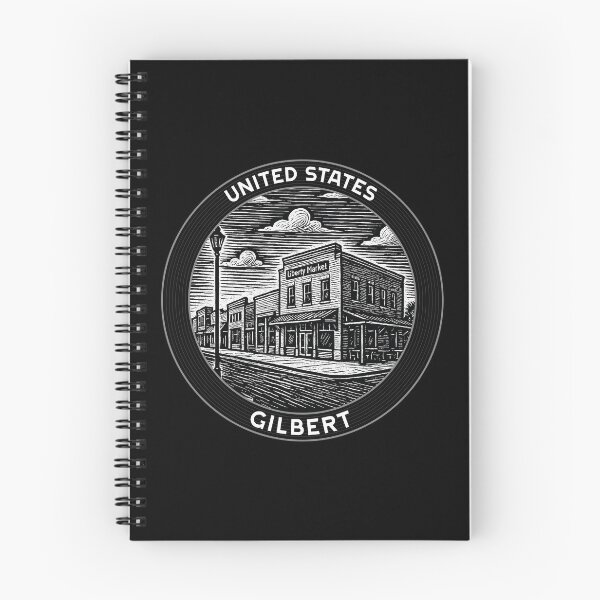 Item preview, Gilbert USA Linocut Style  designed and sold by Thistle-TShop.