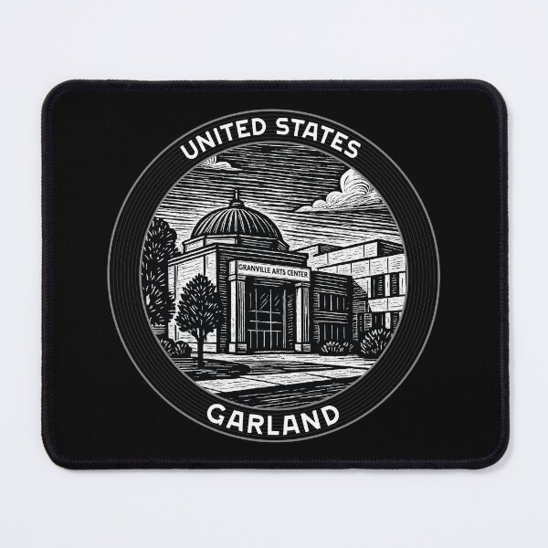 Item preview, Garland USA Linocut Style designed and sold by Thistle-TShop.