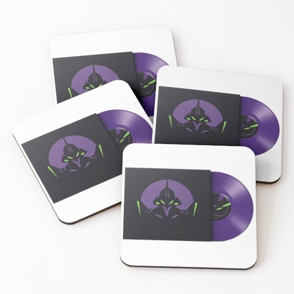 Item preview, Evangelion Unit Vinyl Minimalist Album Art designed and sold by ChromiraStudios.