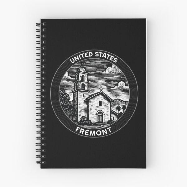 Item preview, Fremont USA Linocut Style  designed and sold by Thistle-TShop.