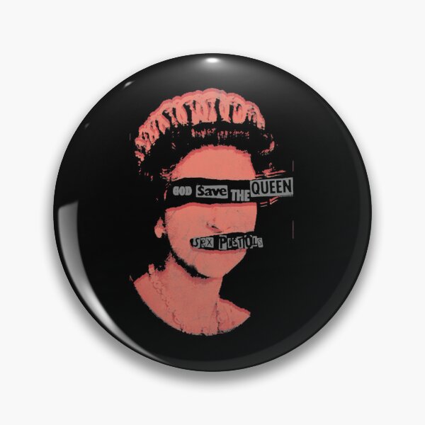 Item preview, Sex Pistols Official God Save The Queen Red Stamp Classic  designed and sold by patawako.