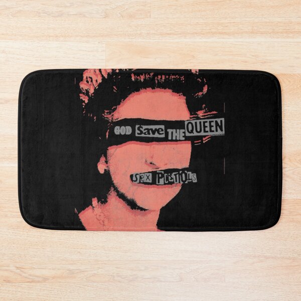 Item preview, Sex Pistols Official God Save The Queen Red Stamp Classic  designed and sold by patawako.