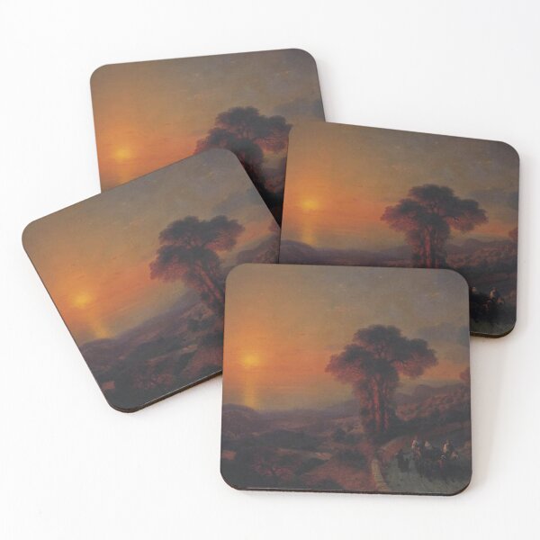 Item preview, View of the Sea from the Mountains at Sunset, Crimea designed and sold by SharonTheFirst.