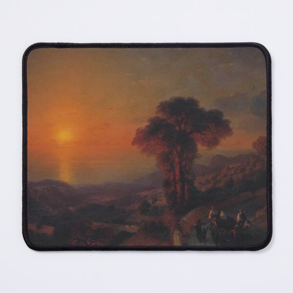 Item preview, View of the Sea from the Mountains at Sunset, Crimea designed and sold by SharonTheFirst.