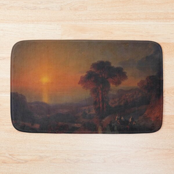 Item preview, View of the Sea from the Mountains at Sunset, Crimea designed and sold by SharonTheFirst.