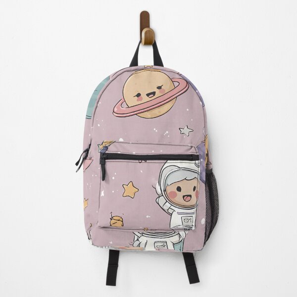 Aperçu de l'œuvre Petit Astronaute & Planètes — Motif Répétitif Kawaii créée et vendue par LoomisDreams.