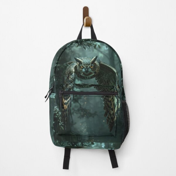Item preview, Silent Hunter Owl in Dark Forest designed and sold by Erika Kaisersot.