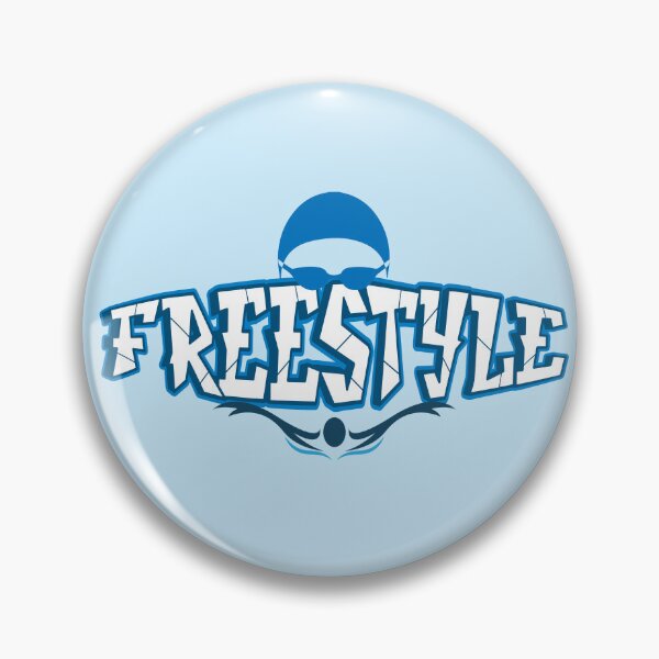 Item preview, Freestyle Swimmer Goggles Blue Logo designed and sold by LoudVictory.