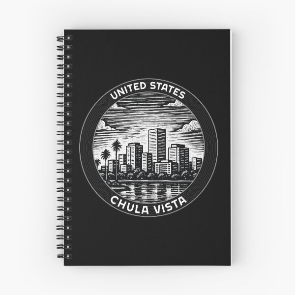 Item preview, Chula Vista USA Linocut Style  designed and sold by Thistle-TShop.