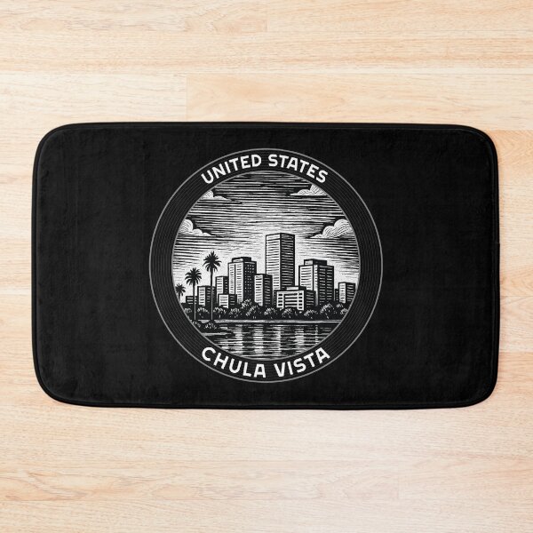 Item preview, Chula Vista USA Linocut Style  designed and sold by Thistle-TShop.