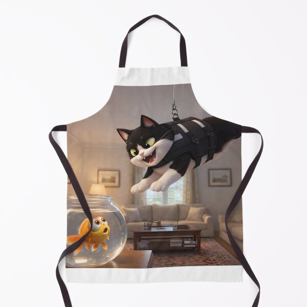 Item preview, Mischief Kitten and Goldfish designed and sold by Pim-Crystal.
