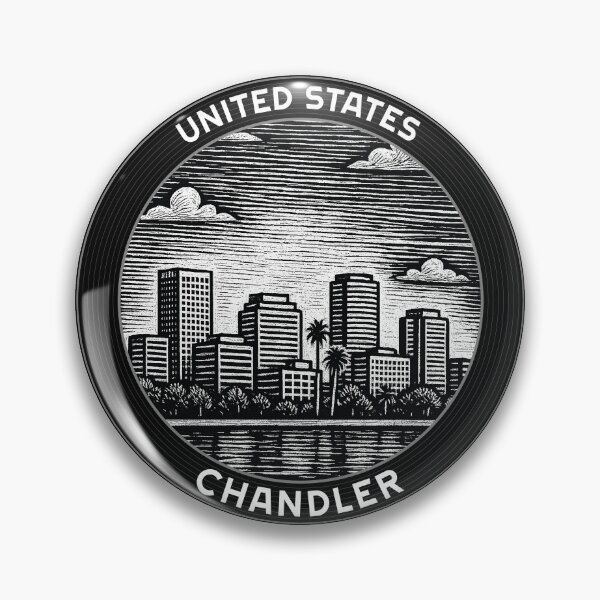 Item preview, Chandler USA Linocut Style  designed and sold by Thistle-TShop.