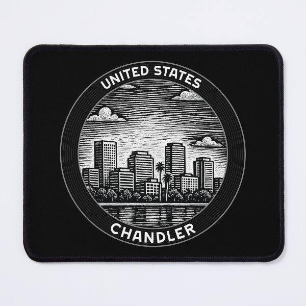 Item preview, Chandler USA Linocut Style designed and sold by Thistle-TShop.