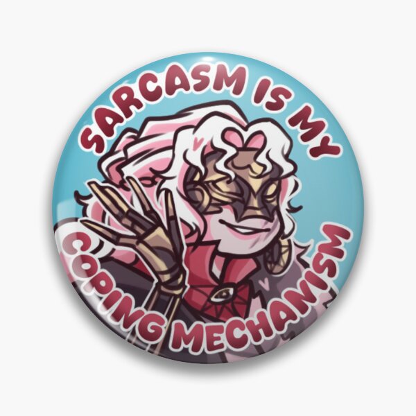 Item preview, Sarcasm is my coping mechanism designed and sold by Loustica.
