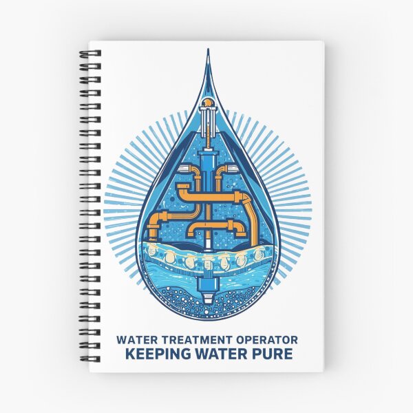 Item preview, Water Treatment Operator – Clean Water Crew designed and sold by KapiPrint.