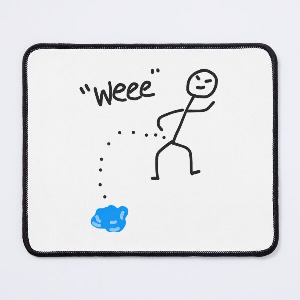 Item preview, Wee Stickman Making A Puddle designed and sold by GanradgeArt.