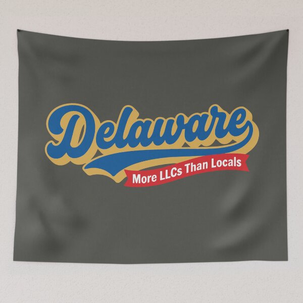 Item preview, Delaware More LLCs Than Locals Funny Corporate Humor designed and sold by Cozy-Old-Pub.