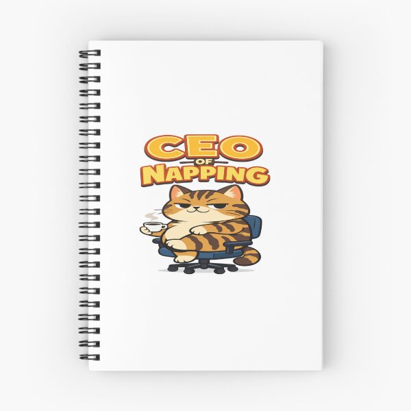 Item preview, Cute Lazy Cat “CEO of Napping” Funny Office Humor Coffee Lover Design for Cat Moms & Pet Lovers designed and sold by Bright Nest Studio.