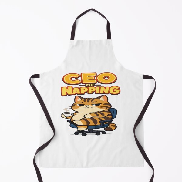 Item preview, Cute Lazy Cat “CEO of Napping” Funny Office Humor Coffee Lover Design for Cat Moms & Pet Lovers designed and sold by Bright Nest Studio.