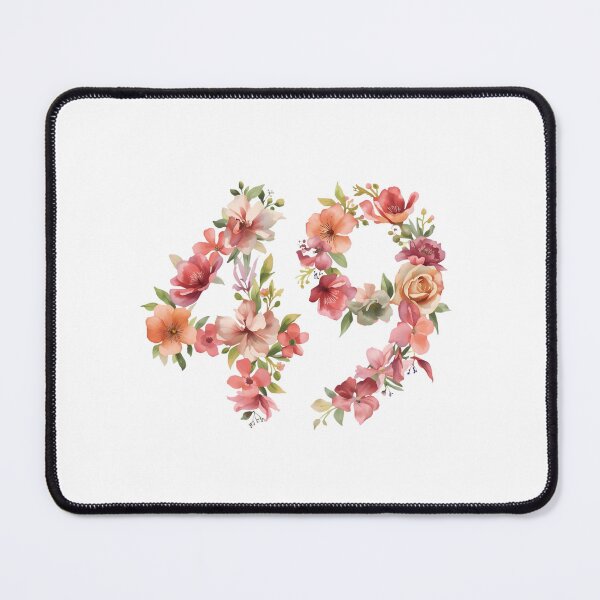 Item preview, 49th birthday flowers  watercolor. designed and sold by uunaa.