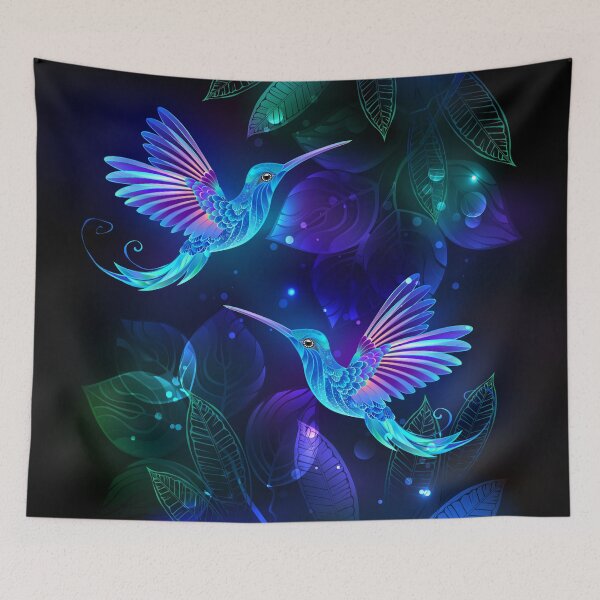 Item preview, Glowing hummingbird designed and sold by Blackmoon9.
