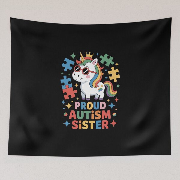 Item preview, Proud Autism Sister designed and sold by jkrphoto.
