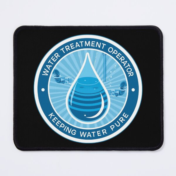 Item preview, Water Treatment Operator – Clean Water Crew designed and sold by KapiPrint.
