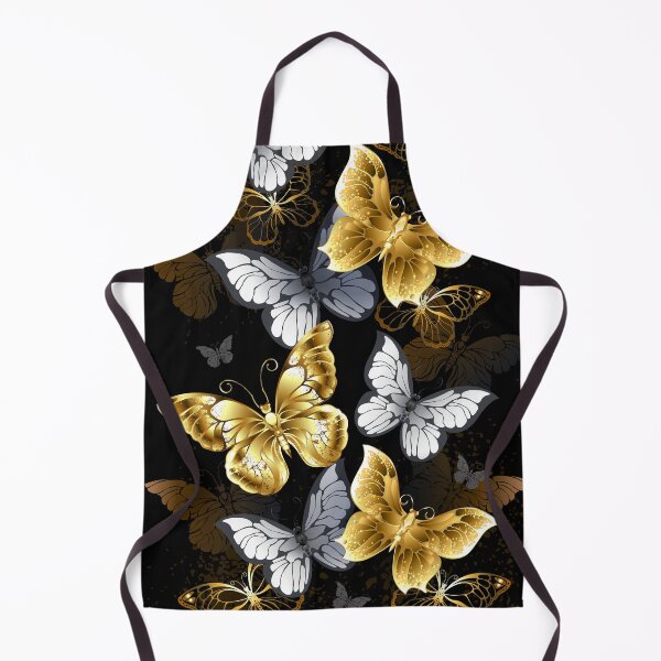 Item preview, Vertical composition of golden butterflies designed and sold by Blackmoon9.