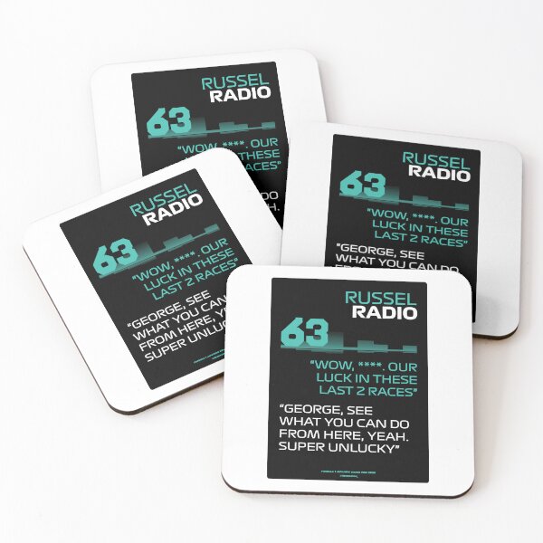 Item preview, Our luck in these last 2 races - #GR63 F1 Team Radio designed and sold by Heybratan.