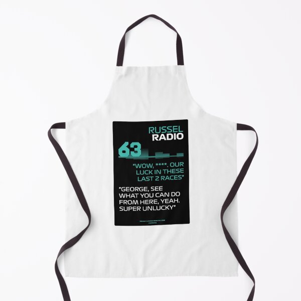 Item preview, Our luck in these last 2 races - #GR63 F1 Team Radio designed and sold by Heybratan.