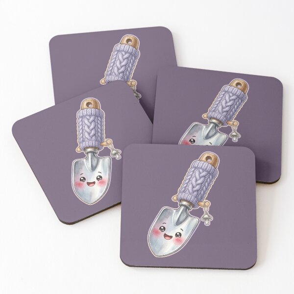 Item preview, Happy Trowel Chibi - Kawaii Garden Tool in Cozy Sleeve designed and sold by MerchYouSearch.