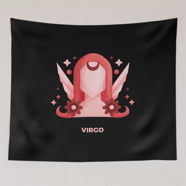 Item preview, Virgo Zodiac Maiden – Minimalist Astrology Design | August September Birthday Gift | Earth Sign Aesthetic designed and sold by amareshdas008.