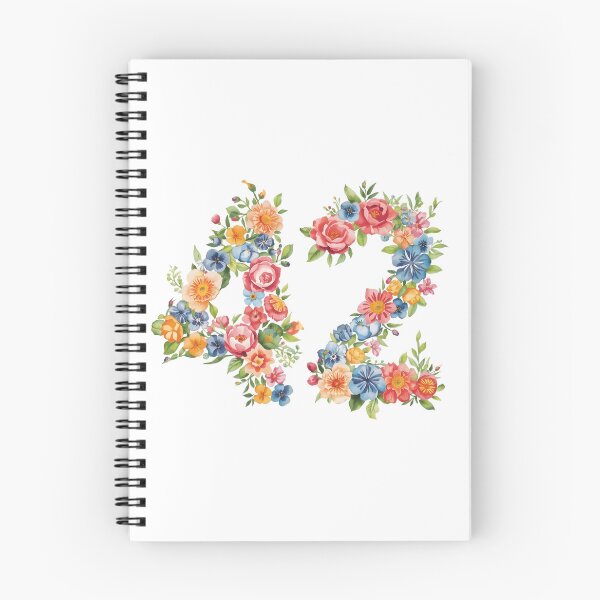 Item preview, 42nd birthday flowers  watercolor. designed and sold by uunaa.