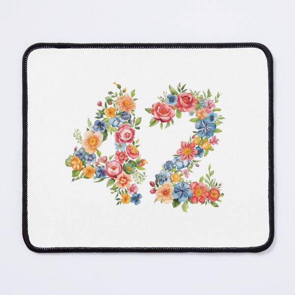 Item preview, 42nd birthday flowers  watercolor. designed and sold by uunaa.
