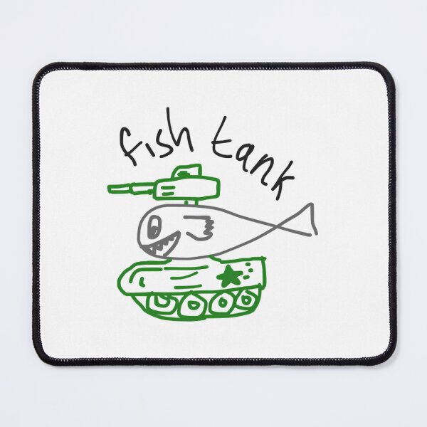 Item preview, Fish Tank Funny Design designed and sold by GanradgeArt.