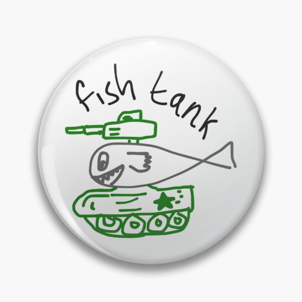 Item preview, Fish Tank Funny Design designed and sold by GanradgeArt.