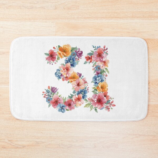 Item preview, 31st birthday flowers  watercolor. designed and sold by uunaa.