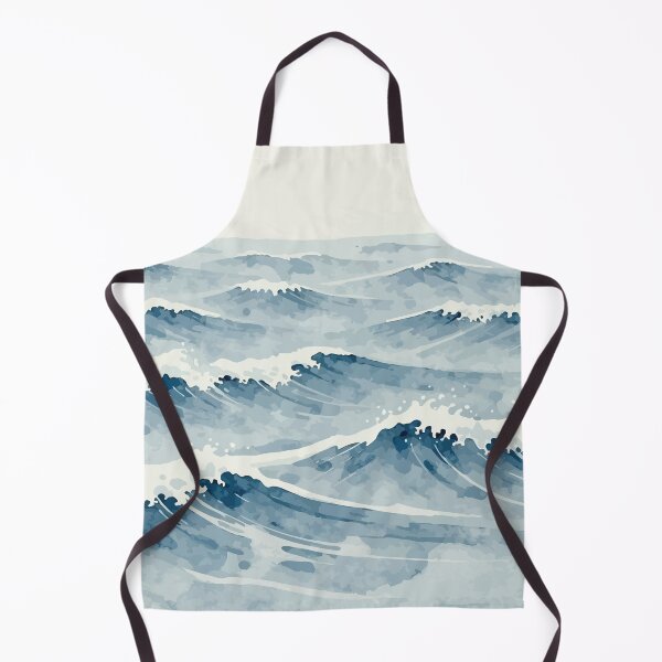 Item preview, Calming Watercolor Ocean Waves designed and sold by RidaSalArt.