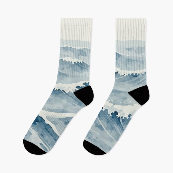 Item preview, Calming Watercolor Ocean Waves designed and sold by RidaSalArt.