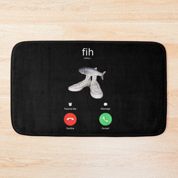 Item preview, Fih Calling Remind me Message Decline Accept Phone Call Fish designed and sold by Alluka Brand.