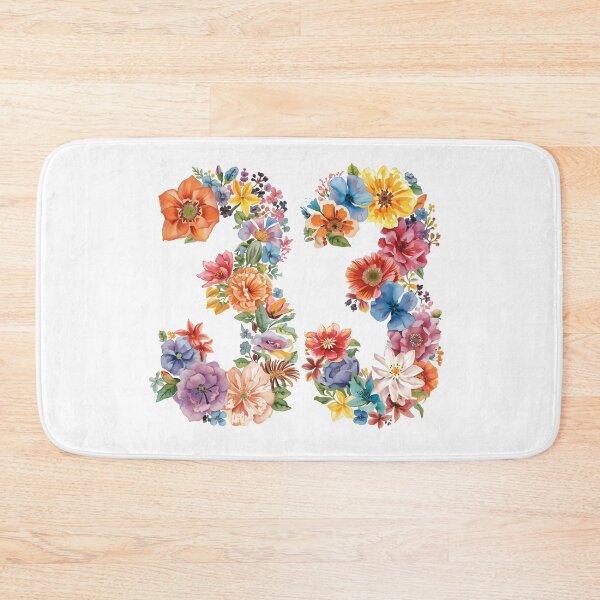 Item preview, 33rd birthday flowers  watercolor. designed and sold by uunaa.