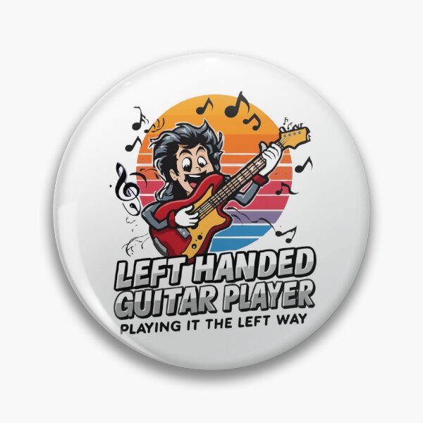 Item preview, Left Handed Guitar Player – Southpaw Strings Club designed and sold by KapiPrint.