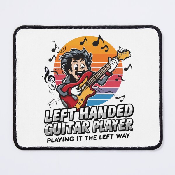 Item preview, Left Handed Guitar Player – Southpaw Strings Club designed and sold by KapiPrint.